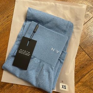 NVGTN sky blue contour seamless leggings
